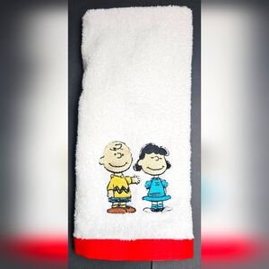 Peanuts Charlie Brown & Lucy Hand Towel